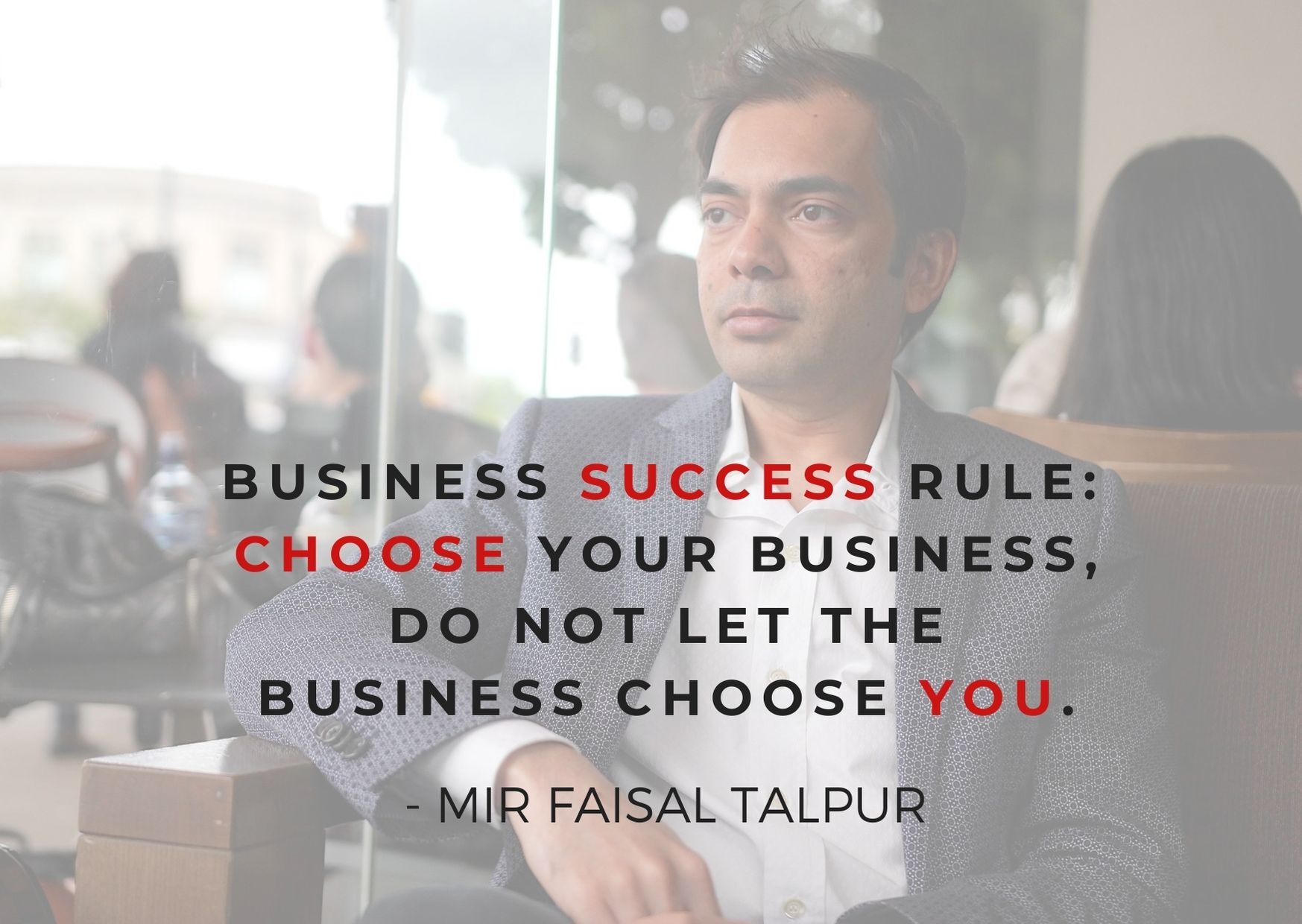 Mir Faisal quote